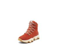 SOREL Women's Kinetic Impact Conquest Plus Waterproof Boot, Sanguine/Jet, 38.5 EU