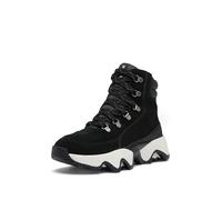 Sorel Women's Kinetic Impact Conquest Plus Wp Black/Sea Salt Black, Sea Salt 38