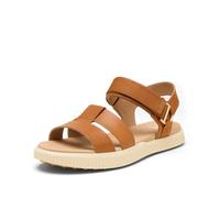 Sorel Women's Ona Ave Ankle Strap Flat Sandal, Iced Tea/Gum 16, 38 EU
