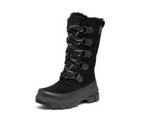 SOREL Women's Tivoli V Tall Waterproof Snow Boot, Black/Natural, 10