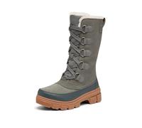 SOREL Women's Tivoli V Tall Waterproof Snow Boot, Quarry/Grill, 8