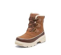 SOREL Women's Tivoli V Waterproof Snow Boot, Velvet Tan/Tobacco, 7