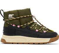 Snowboots SOREL "Sorel Stiefel Lederimitat/Textil", Gr. 38, schwarz (schwarz, grün), Lederimitat, Textil, casual, Schuhe (69607937-38) schwarz, grün