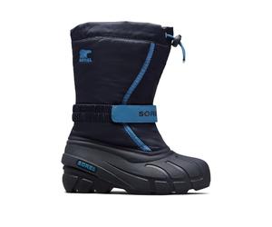 Sorel Youth Flurry Stiefel, wasserdichtes Äußeres, gemütliches Filzfutter, zuverlässige Traktion, müheloses Tragen - Jugend Unisex, 39 EU