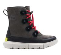 Sorel - Kid's Sorel Explorer Lace WP - Winterschuhe, Gr. 34 US 3K, schwarz/grau (Jet/Black)