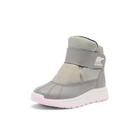 Sorel Youth Unisex Little Children's Whitney III Strap MID WP Mode-Stiefel, Dove, Pink Dawn