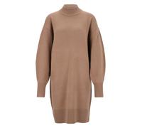 HUGO Oversized-Fit Strickkleid mit Stehkragen - Style Sorelleny, 50571230 Hellbraun XL