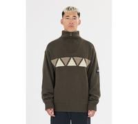 Strickpullover SOS "Aboda", Herren, Gr. XS, schwarz, 50% Polyester, 50% Wolle, mehrfarbig, normal, ohne Ausschnitt, Pullover, mit winddichter Innenschicht (67405930-XS) schwarz