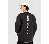 SOS Bovec Crew V1 Sweater blue graphite Herren Gr. L