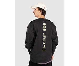 SOS Bovec Crew V1 Sweater blue graphite Herren Gr. XL
