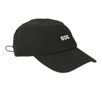 Baseball Cap SOS "Collose", Herren, schwarz, 100% Polyamid, unifarben, Caps, im 5-Panel-Design mit Kordelzug (73148668-0) schwarz