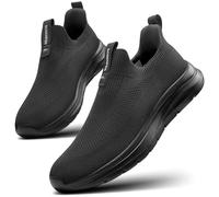 Sosenfer Slip on Sneaker Herren Atmungsaktive Schuhe ohne Schnürsenkel Turnschuhe Bequem Casual Sportschuhe Leicht Gym Walkingschuhe für Herren-HEISE-HEIDI-43-XIN2