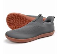 Sosenfer Unisex Weit Barfußschuhe Minimalistische Barfuss Schuhe Herren Damen Outdoor Traillaufschuhe Slip on Sneaker-SHENHUI-37