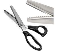 Soskakiist KimDaro Zickzackscheren-Set, 22,9 cm Griff, Profi-Edelstahl, Schneiderschere, Nähschere