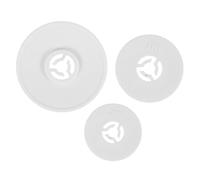 Sosoport 3 Stück Nähmaschinenspulen Kappen aus Weißem Kunststoff Feine Verarbeitung Einfach zu Lagern Zubehör für Haushaltsnähmaschinen zum Nähen