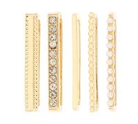 Sosoport Zinklegierung Uhrenarmband 42mm für Watch Anhänger 38mm | Goldfarben, Zierliche Form, Kompatibel für Leder und Silikonarmband