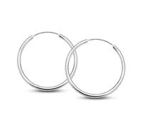 Soul-Cats Creolen aus 925 echt Sterling Silber in 20 mm