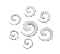 Soul-Cats Dehnschnecke Set Dehner Dehnstab Dehnset Taper Stern Leo Zebra, Größe: 2 mm;Modell: Modell 11