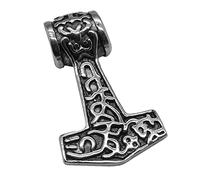 Soul-Cats Thors Hammer Ketten-Anhänger aus Edelstahl