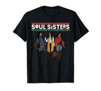 Soul Sisters Queen Melanin Afroamerikanerinnen Pride Geschenk T-Shirt