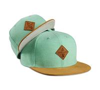 Soulbuddy Cap Herren Cap Kinder - 2er-Set Familien Outfit Set - Vatertagsgeschenk für Papa - Geschenke zum Vatertag - Papa Geschenk - Mintgrün - One Size und Kids S