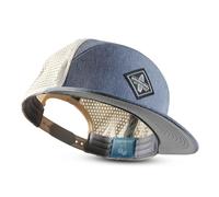 Soulbuddy Performance Cap Herren & Damen - Sportcap atmungsaktiv - Running Cappy - Basecap Männer - Baseball Kappe - Sportkappe - Ultra-Leicht - Wasserabweisend - One Size - Unisex - Blue-Cream