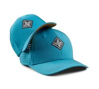 Soulbuddy Snapback Sports Cap - 2er-Set Familien Outfit Set - Herren & Damen Cap Kinder - Atmungsaktiv - Schnelltrocknend - Dark Petrol- One Size und Kids L