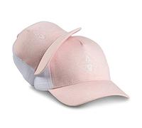 Soulbuddy Trucker Cap Damen Trucker Cap Kinder - 2er-Set Familien Outfit Set - Geschenk Muttertag - Muttertagsgeschenk - Partnerlook Mutter Tochter- Rosa-Weiß - One Size und Kids M