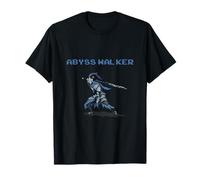 Souls of Abyss Walker Dark Pixel Art T-Shirt