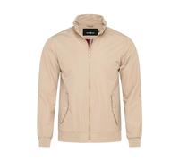 Soulstar Herren leichte Harrington-Jacke Übergangsjacke Bomberjacke Blouson mit Stehkragen Jacket S2_HAYES-Beige-S