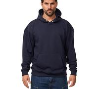 Soulstar Herren Oversize Hoodie Kapuzenpullover Einfarbig Basic Pullover Kapuzen-Sweatshirt Für Männer S2_PRE-Hood-Navy-M