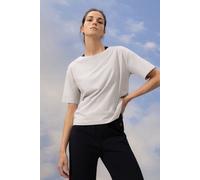 Soulwear Oversized Yoga T-Shirt Natural aus Bio-Baumwolle Grau L