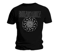 Soundgarden Offizielles T-Shirt Black Hole Sun 'Black Blade Motor Finger Gr. XXL, Schwarz