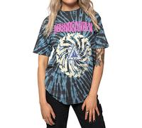 Soundgarden T Shirt Badmotorfinger Band Logo Nue offiziell Unisex Blau Dye Wash M