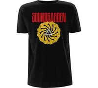 Soundgarden T Shirt Badmotorfinger V3 Band Logo Nue offiziell Herren Schwarz XXL