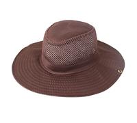 Soupliebe Hut Herren Sommer Netz Sommerhut Strohhut Panamahut Outdoor/Wander Angeln Klassischer Schnitt Hat Breiter Rand Für Großen Kopf Herrenhut Uv Schutz Atmungsaktiv E