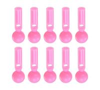 sourcing map 10Stk Regenschirm Ende Kopf Perlen 2.2mm Loch Durchm 21.4mm Länge PP Plastik Regenschirm Komponenten für Regenschirm Cover Teile Rosa