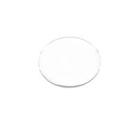 sourcing map 22 mm Durchmesser. Uhrenglas, Saphirglas, rund, flach, 1,1 mm dick, Ersatzteile für die Reparatur von Uhrmachern, klar