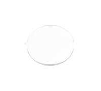 sourcing map 25 mm Durchmesser. Uhrenglas, Saphirglas, rund, flach, 1 mm dick, Ersatzteile für die Reparatur von Uhrmachern, klar