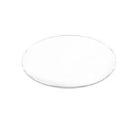 sourcing map 44 mm Durchmesser. Uhrenglas, Saphirglas, rund, flach, 1,2 mm dick, Ersatzteile für die Reparatur von Uhrmachern, klar