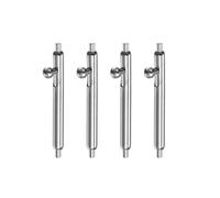 sourcing map 4Stk Schnellverschluss-Federsteg 1.5mm Durchmesser 22mm Breite Edelstahl Uhr Stifte Quick Release Federstege Armband für Uhrenarmbänder