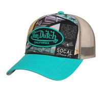 South California Trucker Cap by Von Dutch türkis One Size