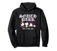South Park Goth Kids Life is Only Pain Pullover Hoodie