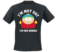 South Park I´m Not Fat, I´m Big Boned! Männer T-Shirt schwarz L