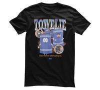South Park Offizielles Lizenzprodukt Towelie Bootleg Rap Herren-T-Shirt (Schwarz), Medium