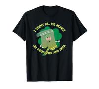 South Park St Patrick's Day Towelie Spent Money T-Shirt