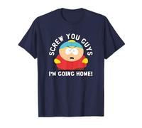 South Park T-Shirt: Screw you guys I'm going home - Eric - Herren - Blau - S