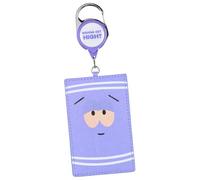 South Park Towelie Wanna Get High, einziehbarer Ausweishalter, Schlüsselanhänger mit Karabinerverschluss