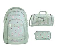 Southbag coocazoo Mate Schulrucksack-Set 3tlg inkl. Schlamperbox und Sporttasche (Dancing Dots V2)