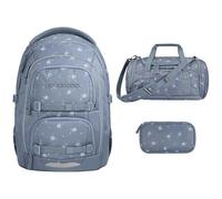 Southbag coocazoo Porter Schulrucksack-Set 3tlg inkl. Sporttasche und Schlamperbox (Bloomy Daisy V2)